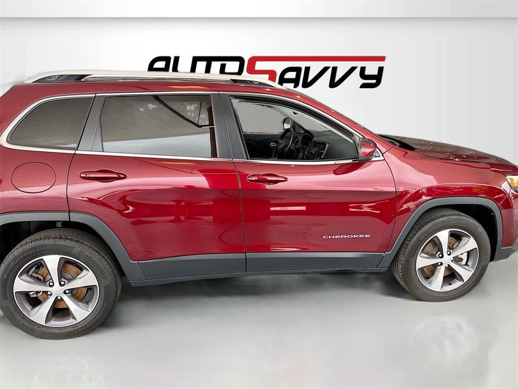 used 2021 Jeep Cherokee car, priced at $18,700