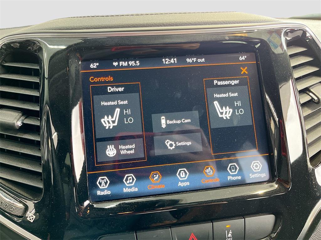 used 2021 Jeep Cherokee car, priced at $18,700