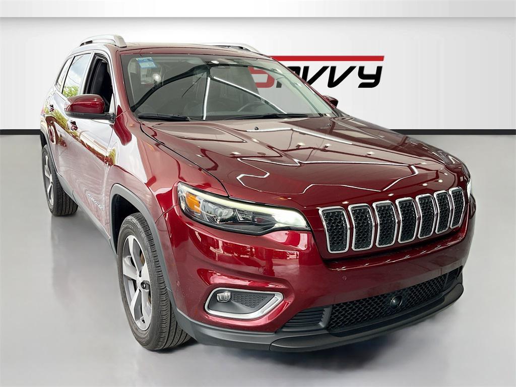 used 2021 Jeep Cherokee car, priced at $18,700