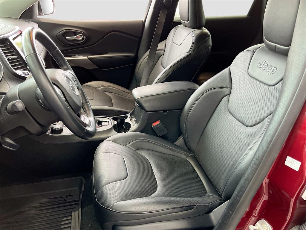 used 2021 Jeep Cherokee car, priced at $18,700