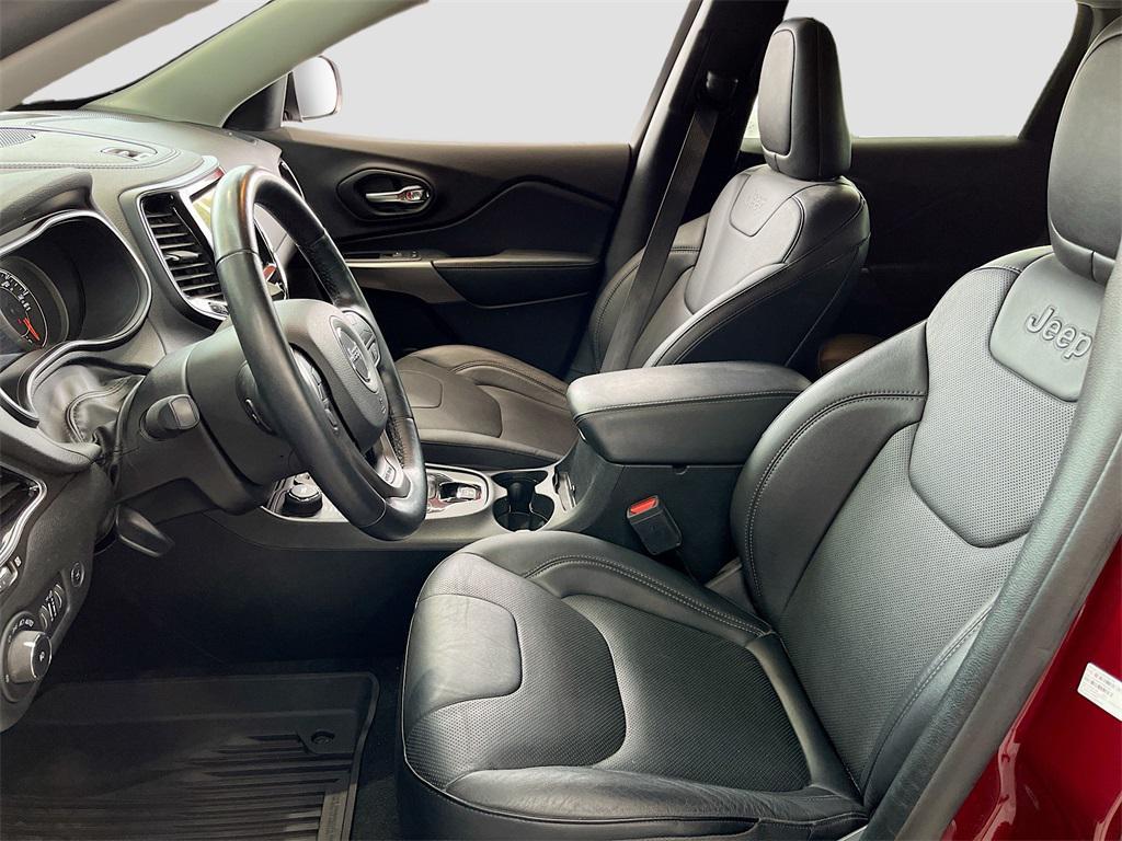 used 2021 Jeep Cherokee car, priced at $18,700