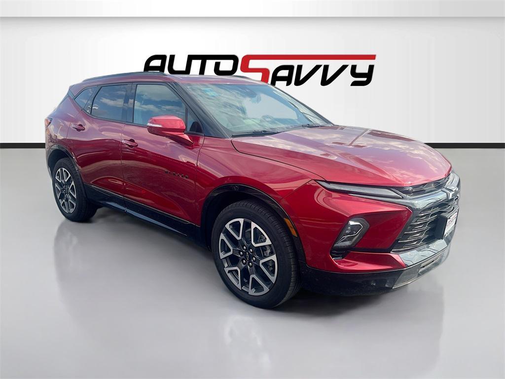 used 2024 Chevrolet Blazer car, priced at $27,300