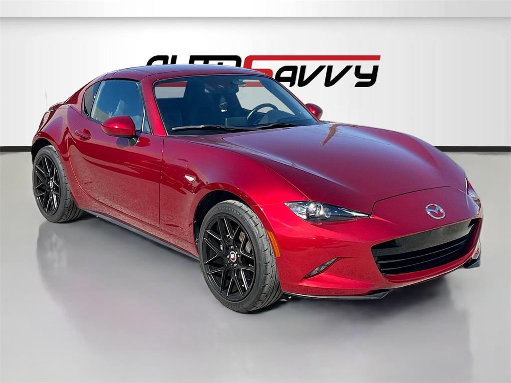 used 2023 Mazda MX-5 Miata RF car, priced at $21,500