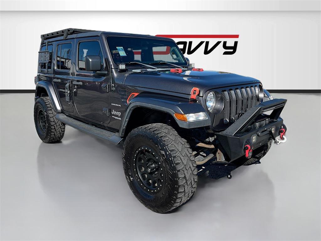 used 2018 Jeep Wrangler Unlimited car, priced at $18,800