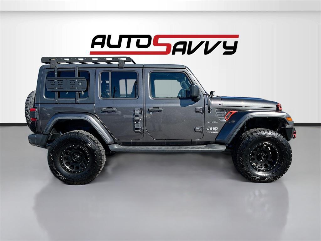 used 2018 Jeep Wrangler Unlimited car, priced at $18,800