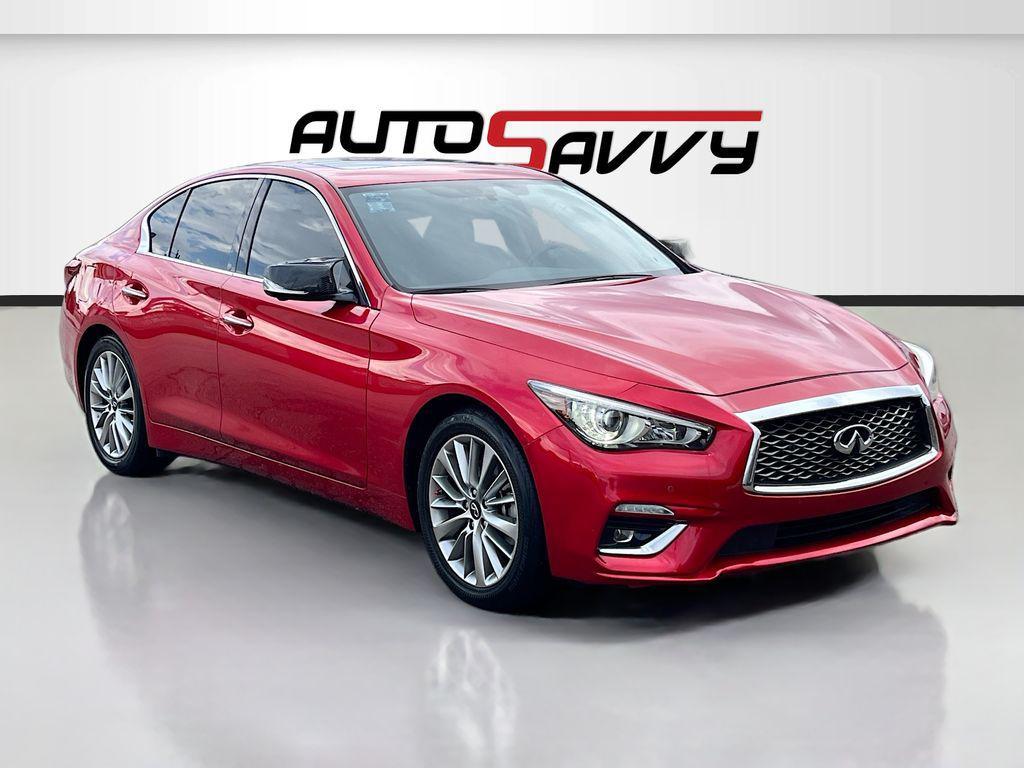 used 2023 INFINITI Q50 car, priced at $28,000