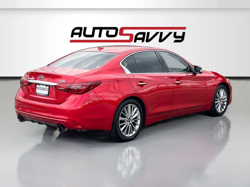 used 2023 INFINITI Q50 car, priced at $28,000