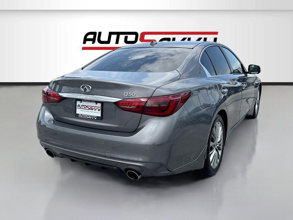 used 2023 INFINITI Q50 car, priced at $25,600