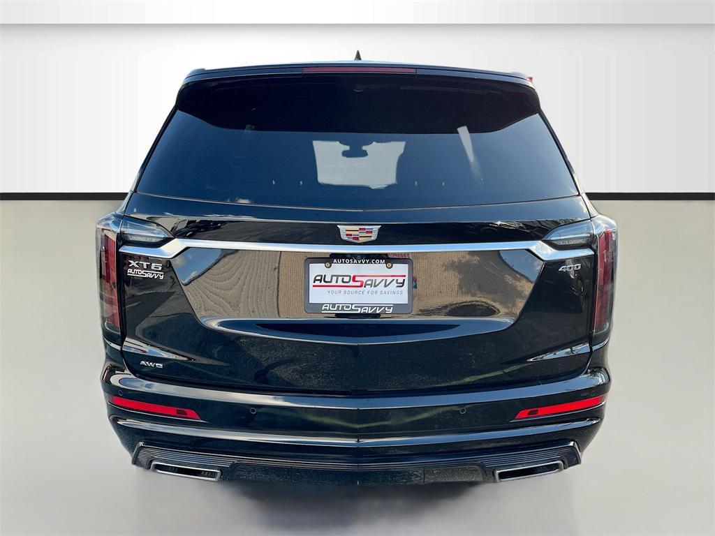 Stellar Black Metallic 2025 Cadillac XT6 Sport AWD