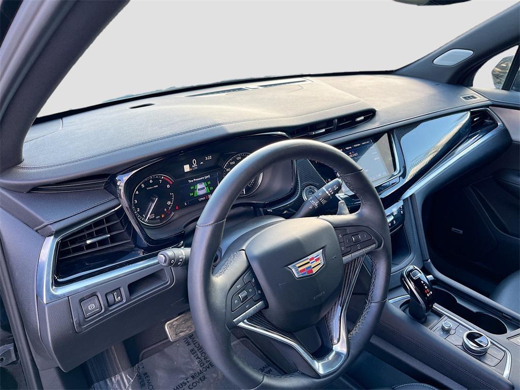 Stellar Black Metallic 2025 Cadillac XT6 Sport AWD