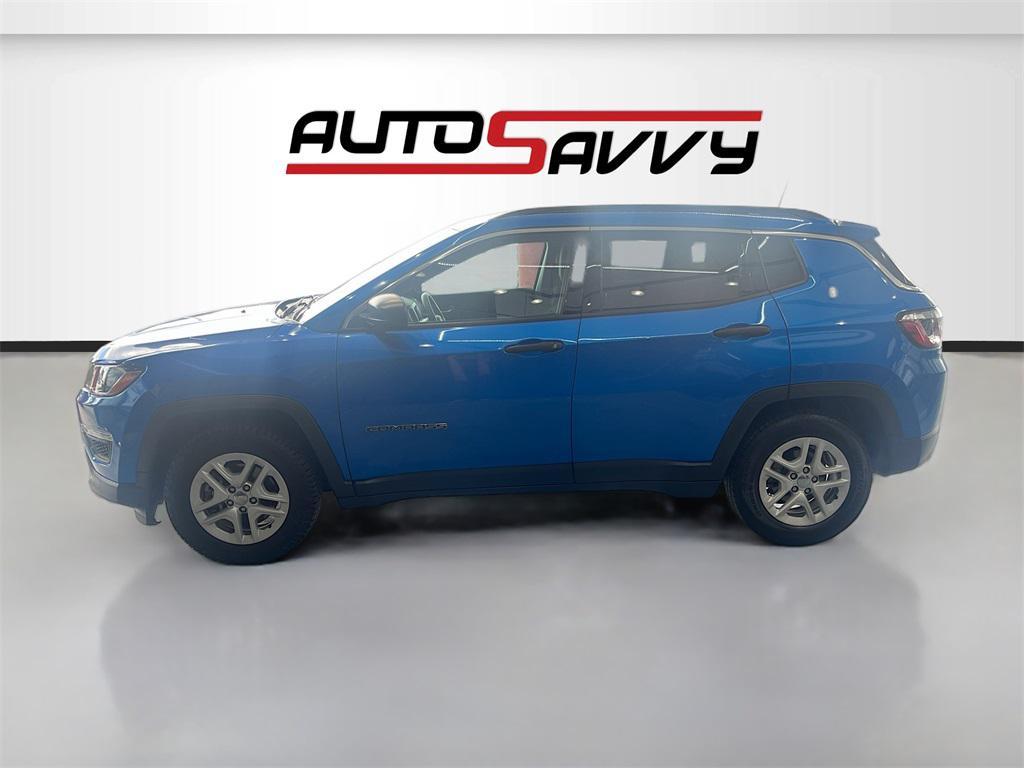 used 2021 Jeep Compass car, priced at $14,700