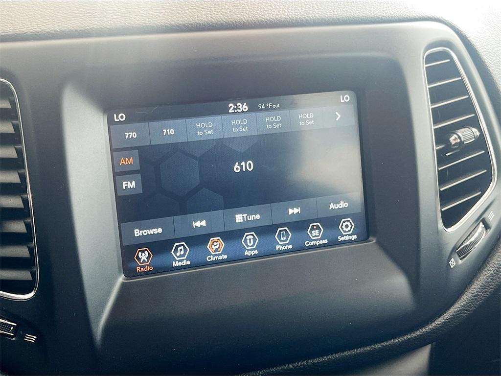 used 2021 Jeep Compass car, priced at $14,700