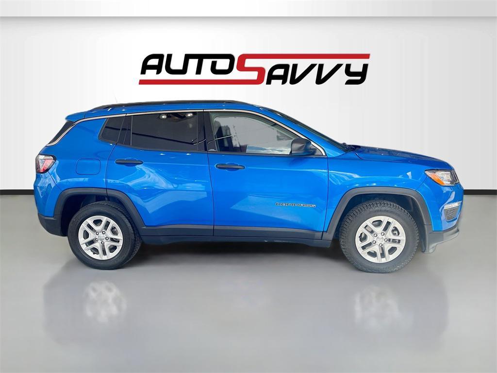 used 2021 Jeep Compass car, priced at $14,700