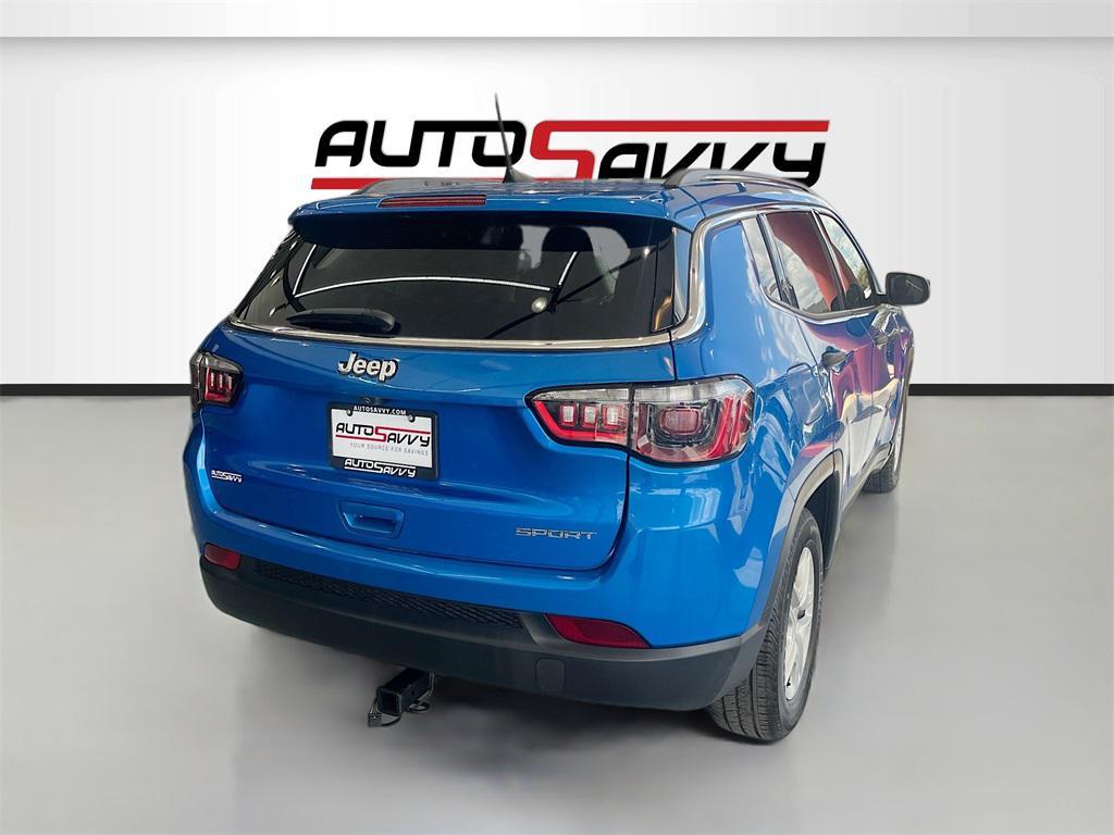 used 2021 Jeep Compass car, priced at $14,700