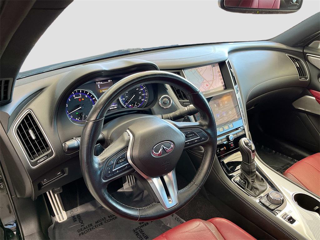 used 2019 INFINITI Q60 car, priced at $27,700