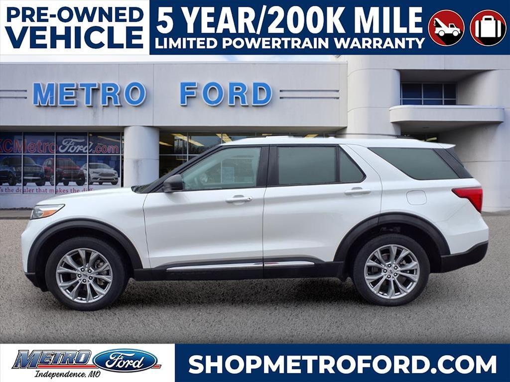 used 2022 Ford Explorer car, priced at $27,954