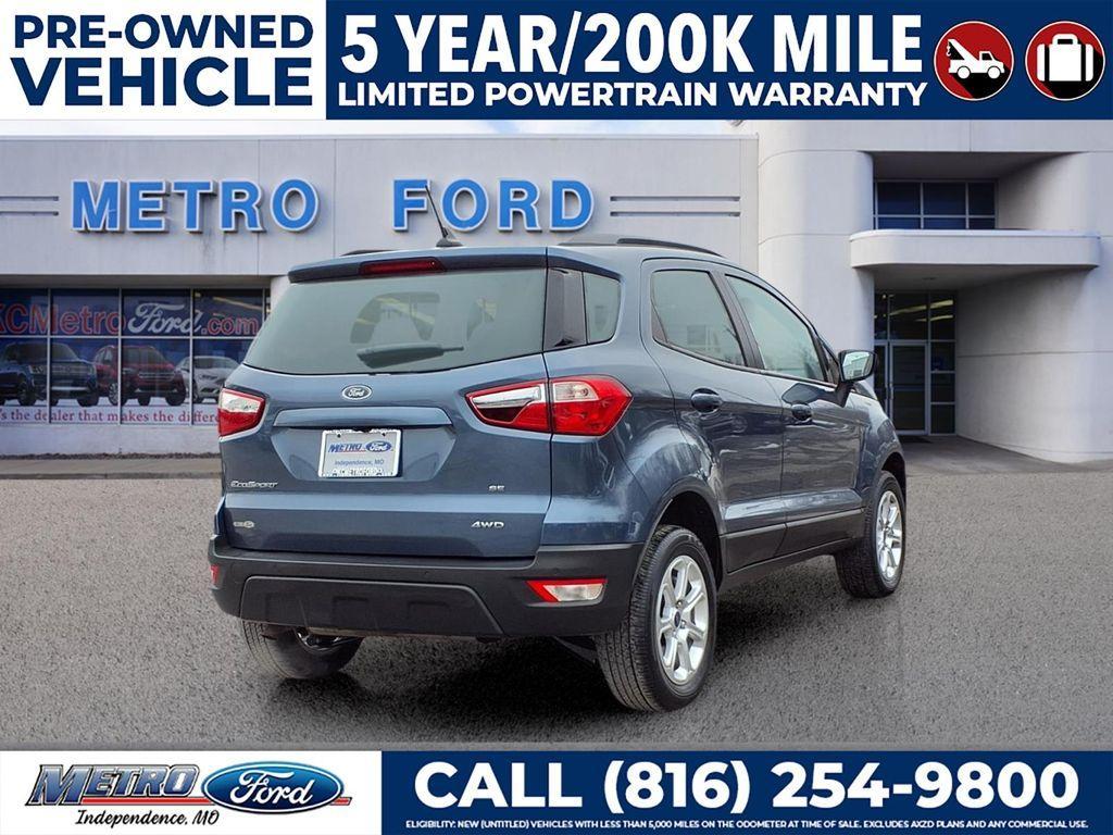 used 2022 Ford EcoSport car, priced at $19,748