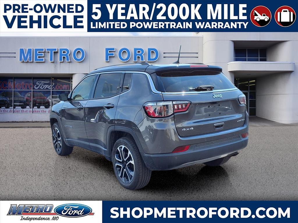 used 2022 Jeep Compass car, priced at $22,800