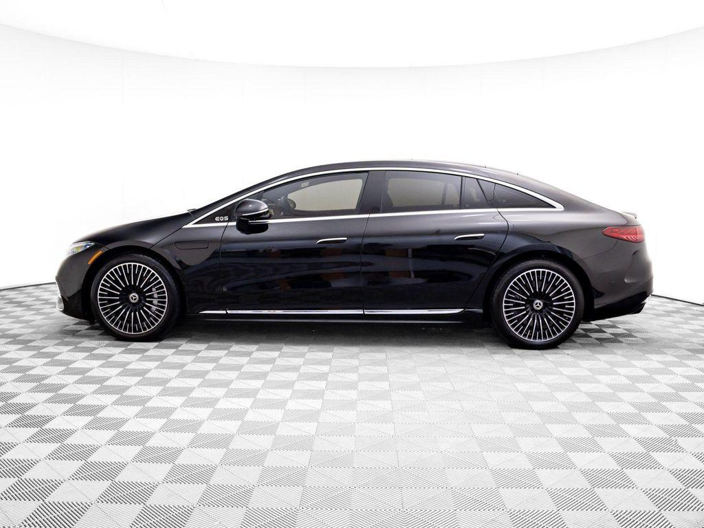 used 2022 Mercedes-Benz EQS 580 car, priced at $53,500