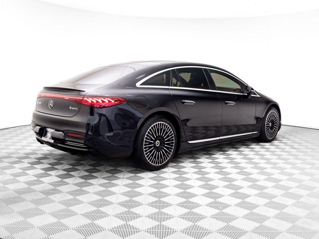 used 2022 Mercedes-Benz EQS 580 car, priced at $53,500