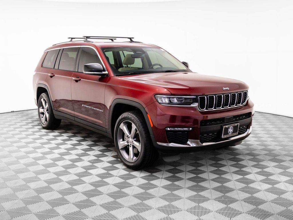 used 2021 Jeep Grand Cherokee L car, priced at $23,900