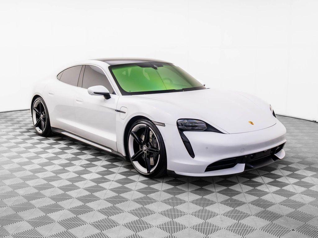 used 2020 Porsche Taycan car, priced at $67,900