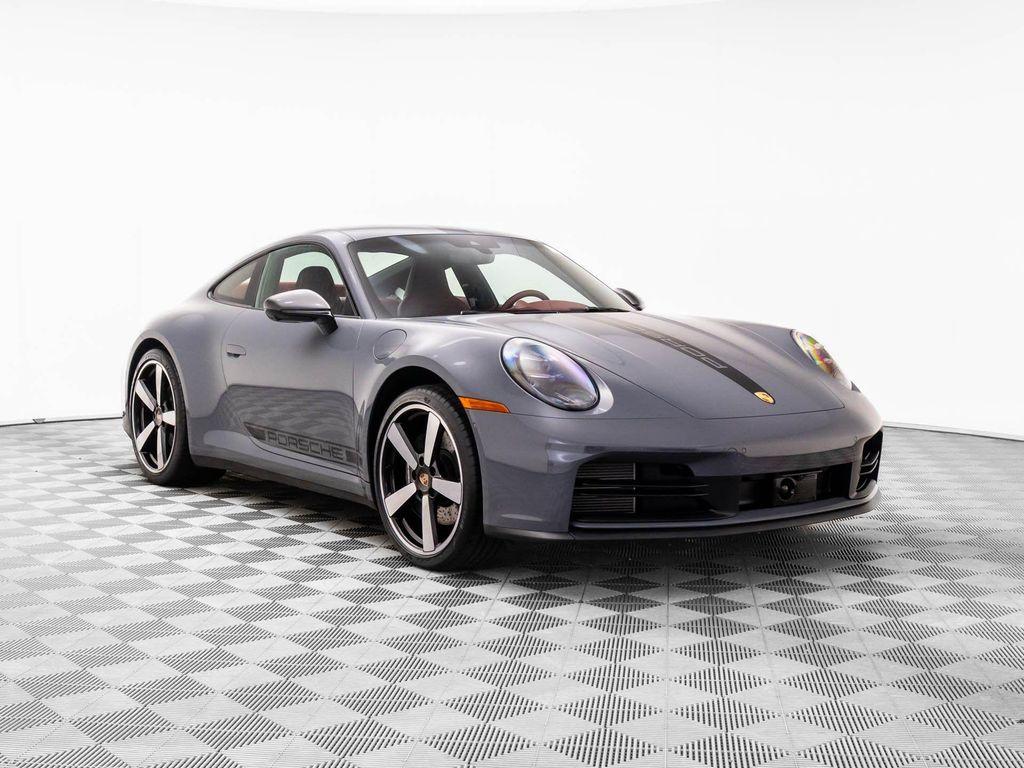 used 2025 Porsche 911 car, priced at $157,900