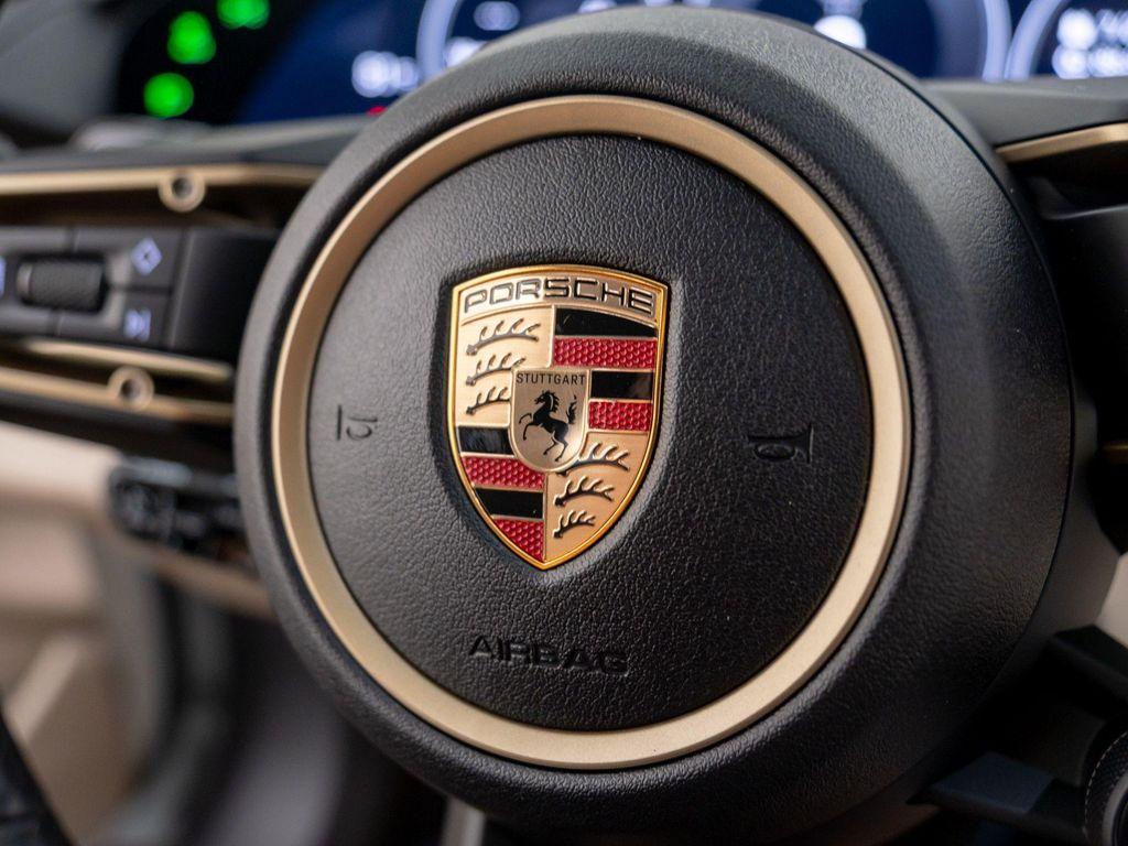 new 2025 Porsche Taycan car, priced at $131,845