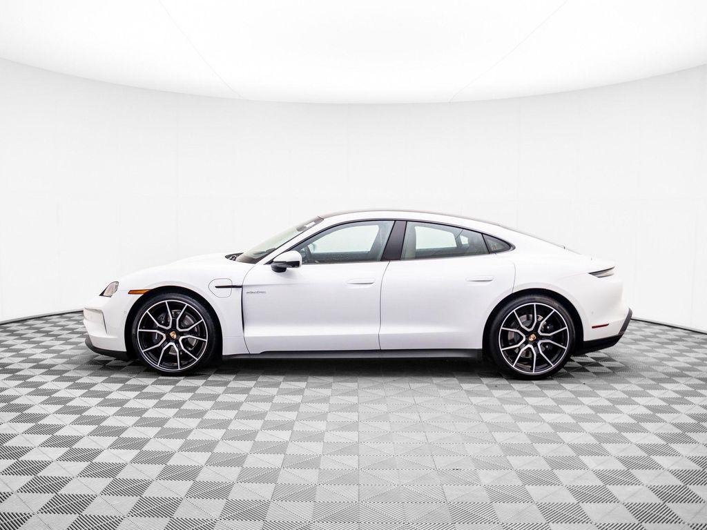 new 2025 Porsche Taycan car, priced at $131,845