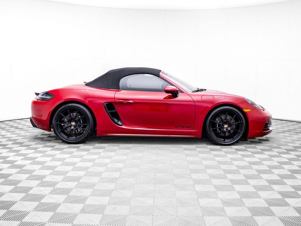 used 2022 Porsche 718 Boxster car, priced at $109,312