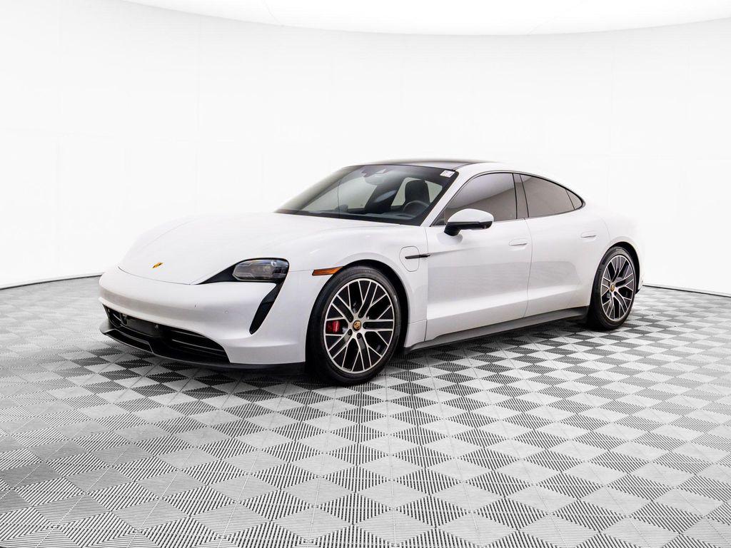 used 2021 Porsche Taycan car, priced at $52,991