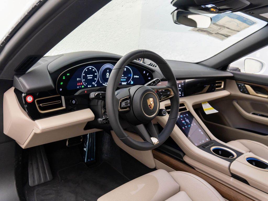 new 2025 Porsche Taycan car, priced at $148,805