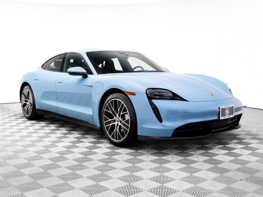 used 2024 Porsche Taycan car, priced at $72,900