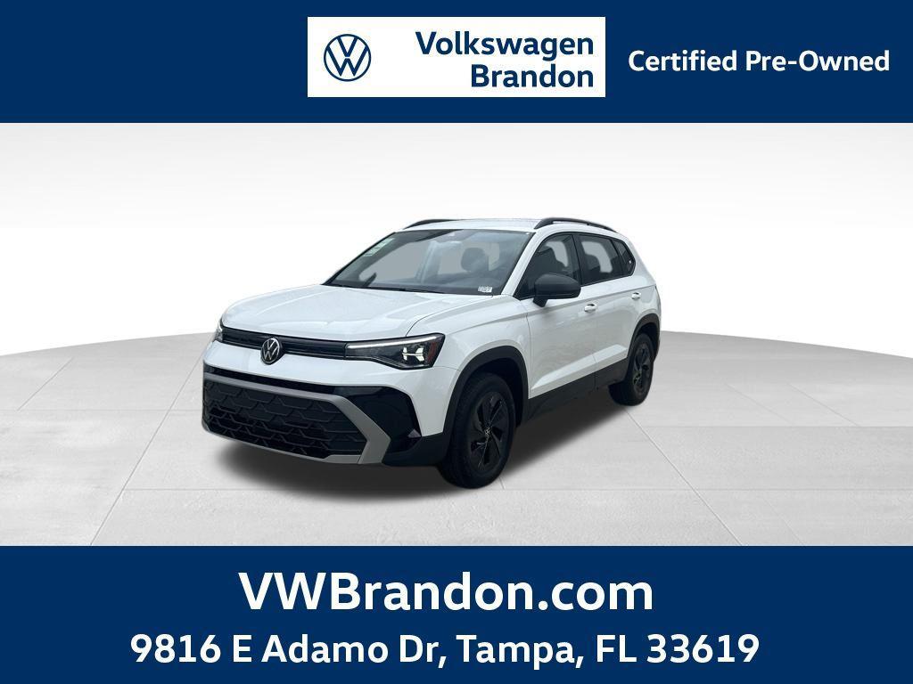 used 2025 Volkswagen Taos car, priced at $21,492