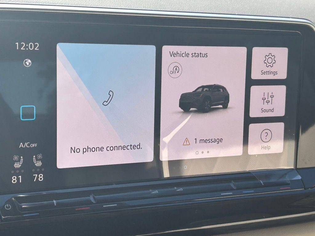 new 2026 Volkswagen Atlas car, priced at $53,115