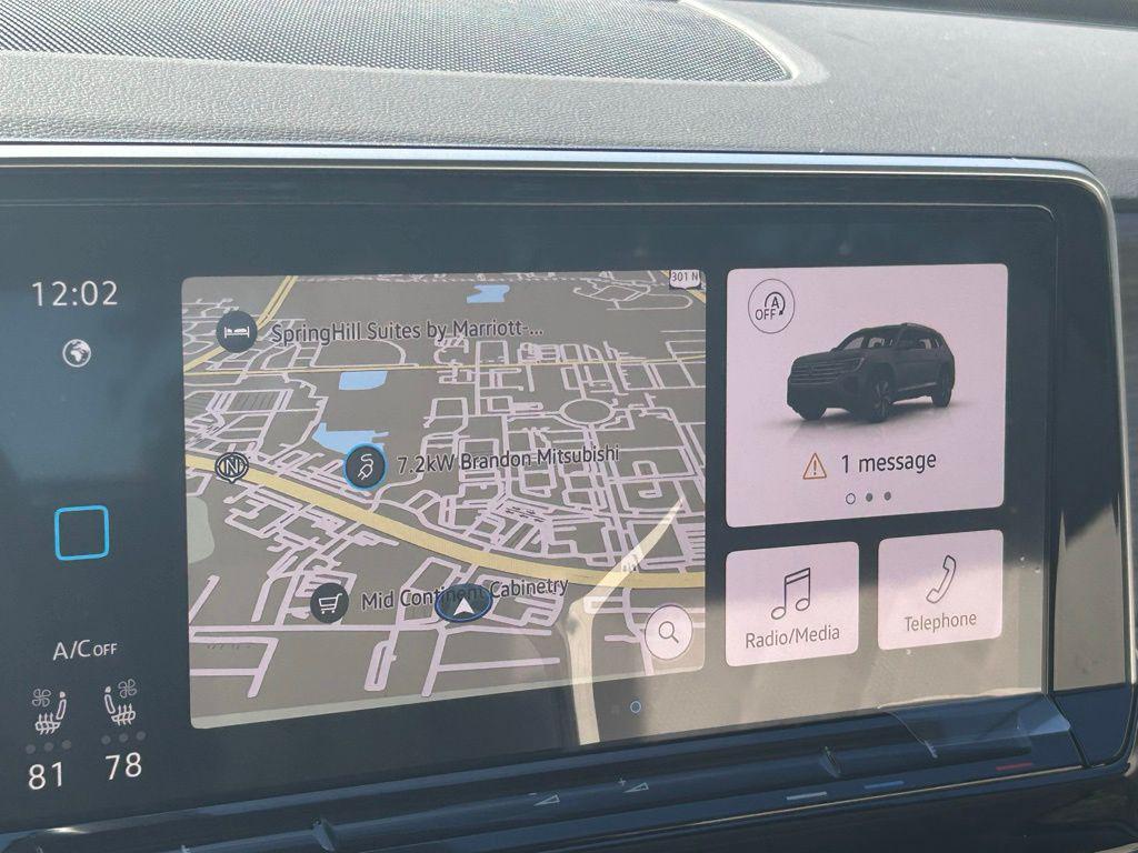 new 2026 Volkswagen Atlas car, priced at $53,115