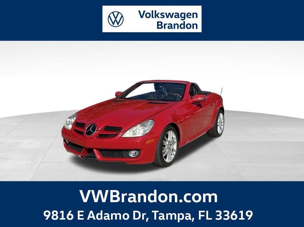 used 2009 Mercedes-Benz SLK-Class car, priced at $13,898