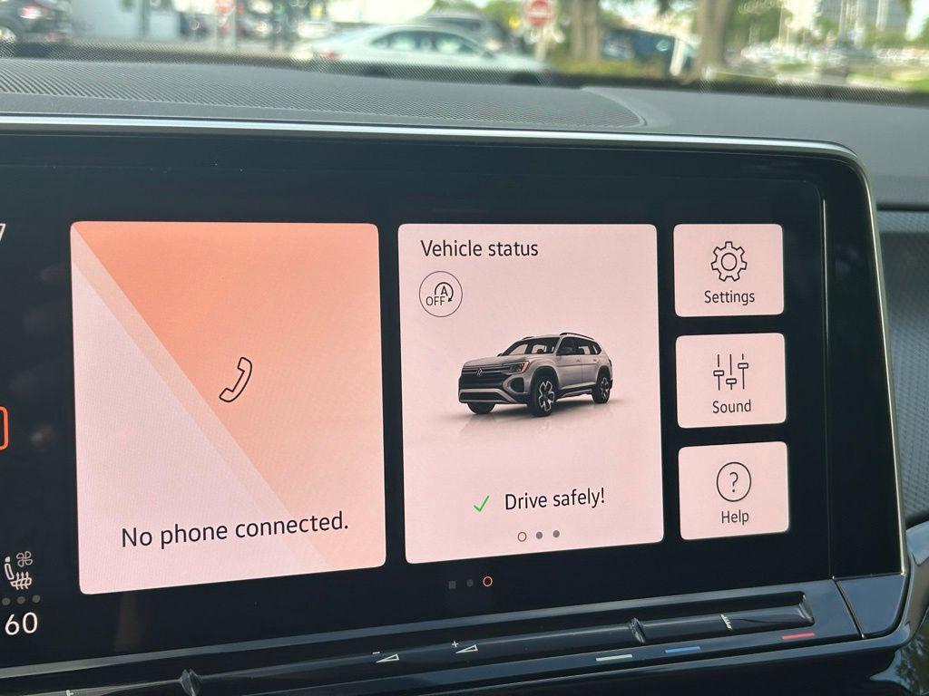 new 2026 Volkswagen Atlas car, priced at $44,890