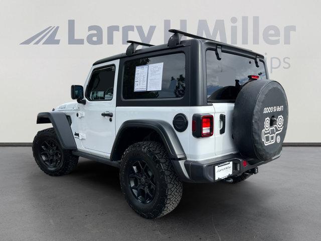 used 2024 Jeep Wrangler car, priced at $34,312