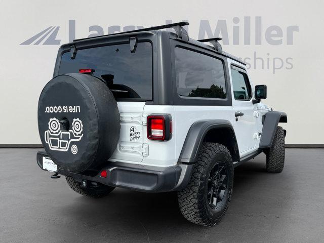 used 2024 Jeep Wrangler car, priced at $34,312