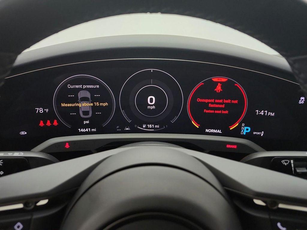 used 2024 Porsche Taycan car, priced at $124,893