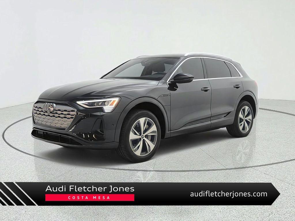 2024 Audi Q8 e-tron in Mythos Black Metallic for sale in the USA