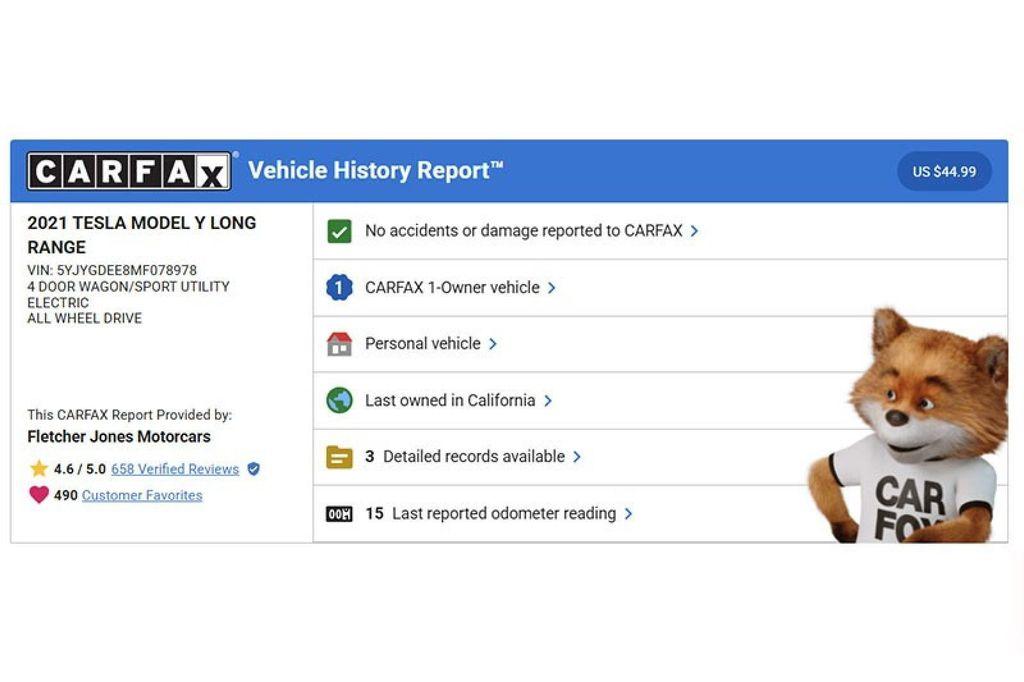 used 2021 Tesla Model Y car, priced at $25,894