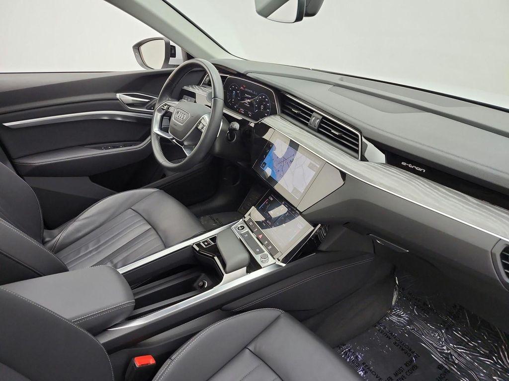 used 2024 Audi Q8 e-tron car, priced at $34,576