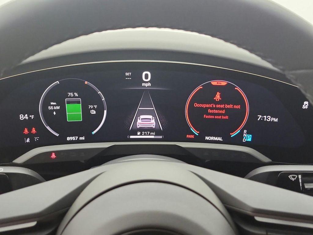 used 2025 Porsche Taycan car, priced at $88,893