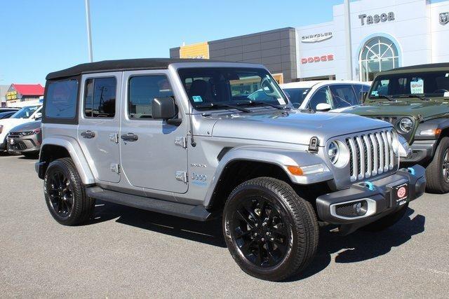 used 2021 Jeep Wrangler Unlimited 4xe car, priced at $27,499
