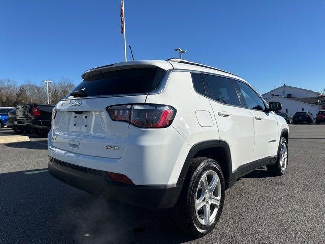 used 2023 Jeep Compass car, priced at $22,500