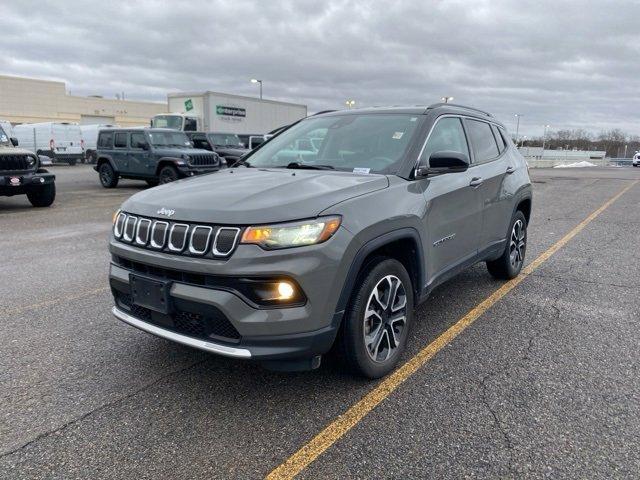 used 2022 Jeep Compass car, priced at $22,499
