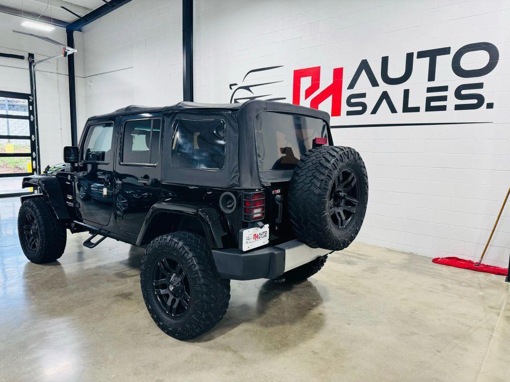used 2012 Jeep Wrangler Unlimited car, priced at $18,450