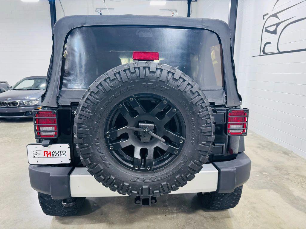 used 2012 Jeep Wrangler Unlimited car, priced at $18,450